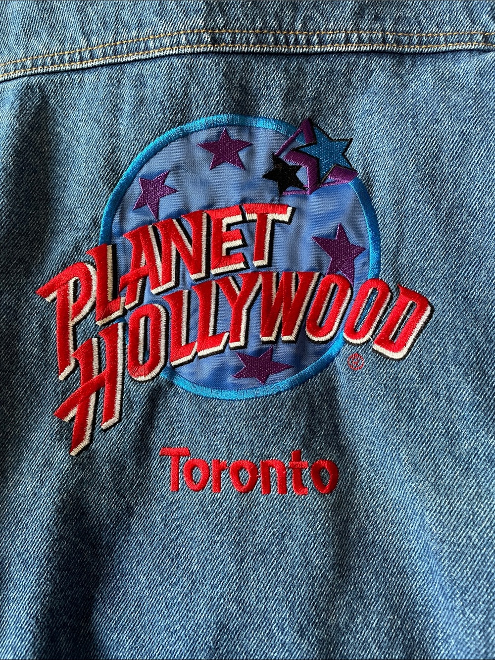 Planet Hollywood Toronto Blue Denim Jacket - Picture 6 of 12